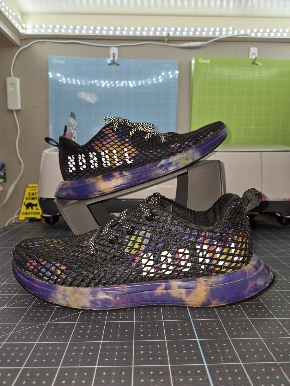 NOBULL Mesh Runner Women's 8.5 Multicolor Purple Running Shoes